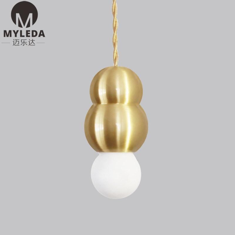 Modern Metal LED Hotel Chandelier Pendant Lamp