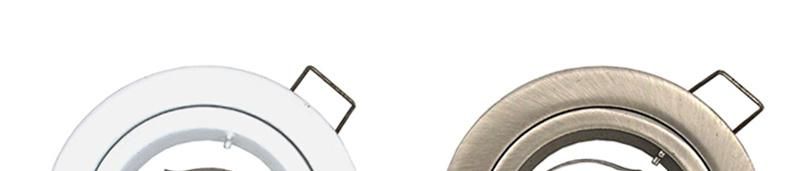 Recessed Ceiling Downlight Fitting Spotlight Housing Frame Aluminium (LT1101)