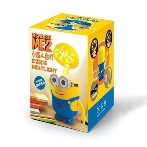 Minions Shape Indoor LED Night Light with Money Box