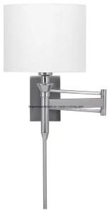 Adjustable Hotel Single Wall Lamp with Wire Cover