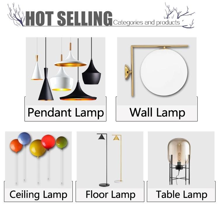 Wholesale Modern Simple Style Hanging Pendant Lighting Chandeliers