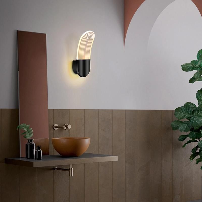Bedroom Bedside LED Light Modern Simple Staircase Living Room TV Background Wall Lamp