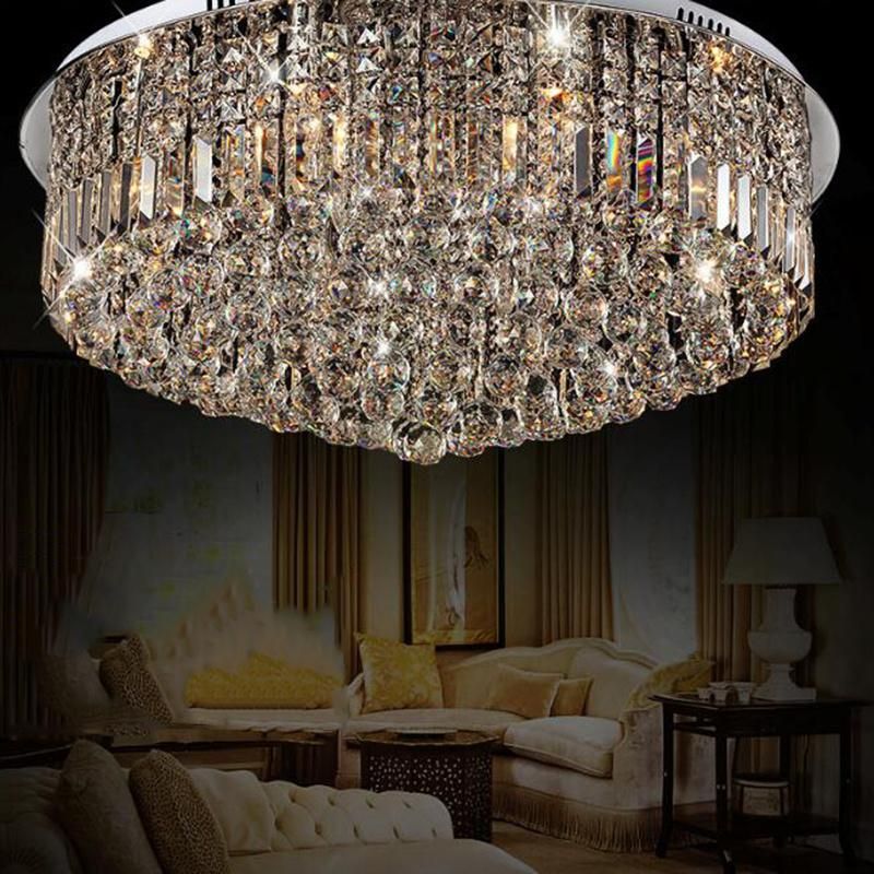 Modern Luxury K9 Crystal Ceiling Lights Fashion Crystal Cool Ceiling Light (WH-CA-92)