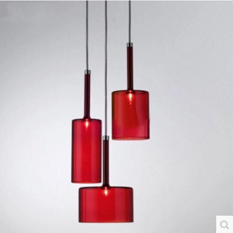 Modern LED Pendant Light Glass Home Decor Lighting Living Room Bedroom Glass Lights (WH-GP-52)