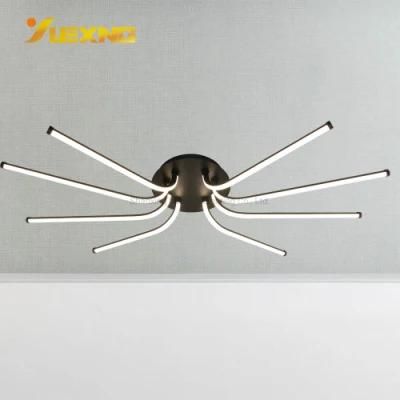 Indoor Decoration Fancy Dimmable APP Bluetooth Smart Modern LED Strip SMD Ceiling Lamp Light