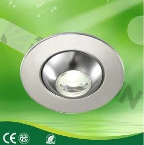 LED Ceiling Light Pure Aluminium 1W (LDC024)