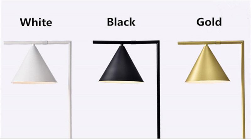 Study Bedroom Simple Modern Gold Vertical Floor Lamps for Living Room Home Decor Stand Light