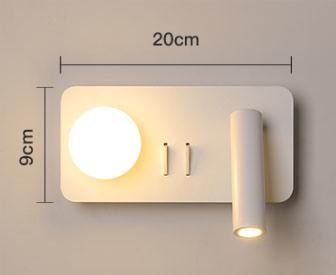 Indoor Design Wall Light Simplicity LED Lamp for Studyroom, Bedroom, Guestroom