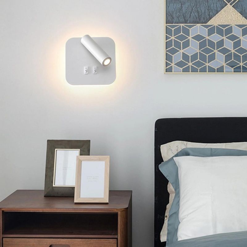 LED Wall Lamps 3W Reading Light 7W Backlight Reading Lamp Hotel (WH-OR-229)