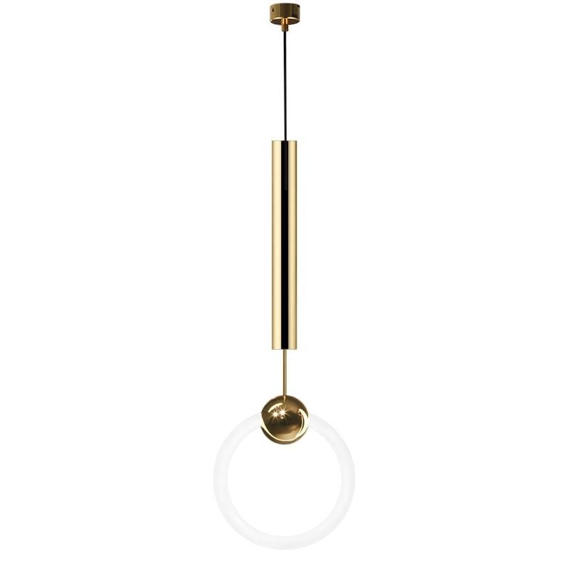 Circle Style Chandelier Dining Room Kitchen Bedroom LED Pendant Lamp