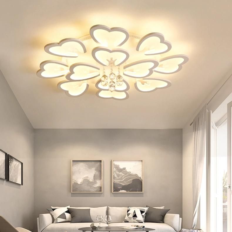 China Acrylic Ceiling Lights with Remote Controller UK Style for Home Decoration (WH-MA-56)