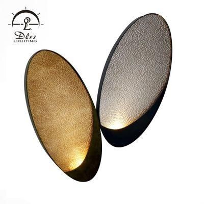 Gold LED Metal Wall Lamp for Kids Room