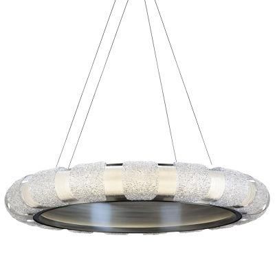 Premium Silver Crystal Chandelier Pendant Lamp Living Room Lamp Hotel Lamp