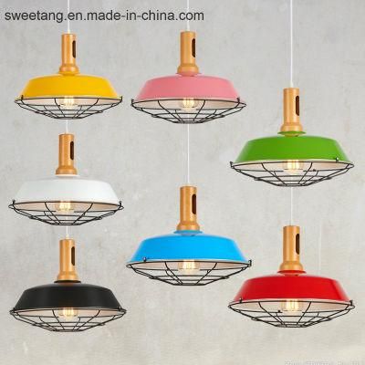 Vintage Pendant Lamp Iron Loft Nordic Retro E27 Lampshade Bar Restaurant Lighting Industrial