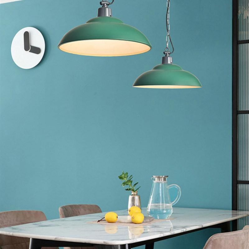 Nordic Simple Pendant Light Restaurant Creative Bar Olav Vintage Minimalist Barn Metal Pendant Light (WH-AP-317)