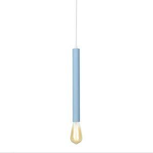 Hanging Kitchen Light White Black Golden Length Adjustable Nordic Long Tube Pendant Lights