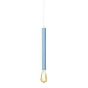 Hanging Kitchen Light White Black Golden Length Adjustable Nordic Long Tube Pendant Lights