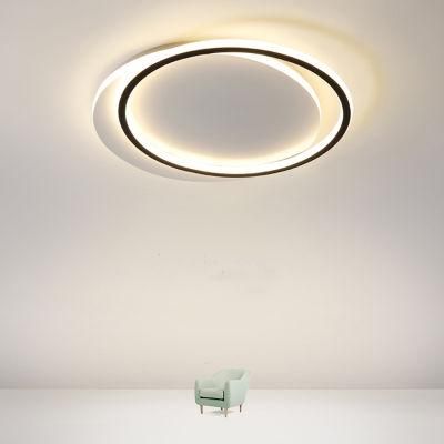 Modern Minimalist Golden Square Surface LED Ceiling Lamp Modern Light