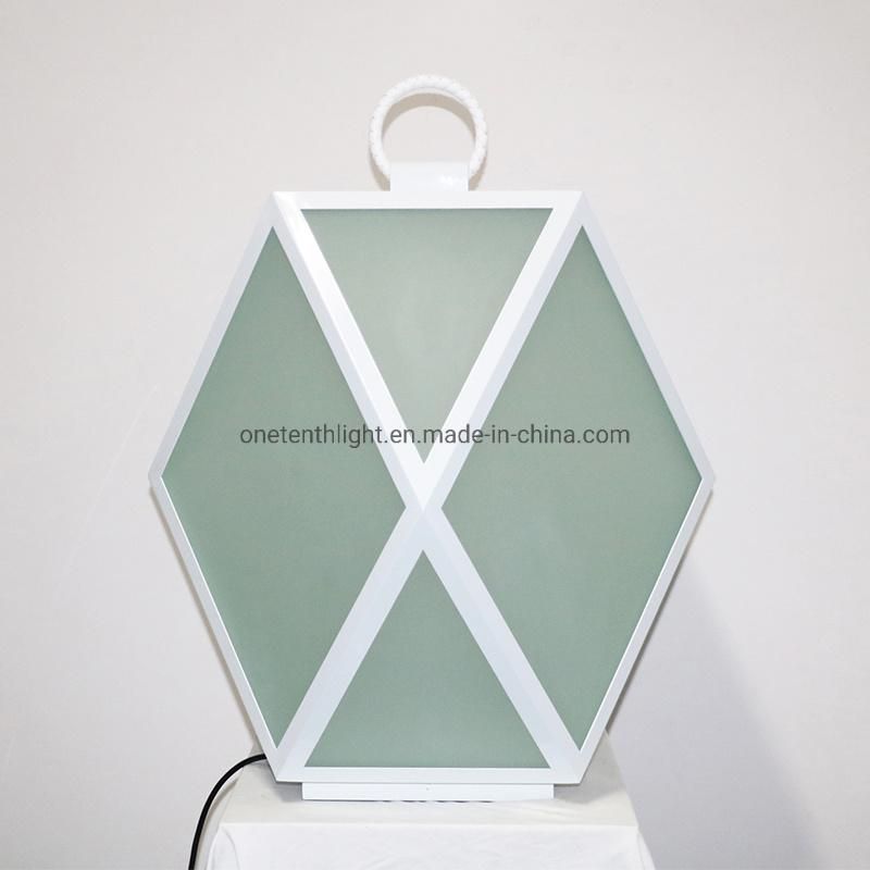 S. S Base and Frame in White Finish with Frosted Glass Shade Floor Lamp
