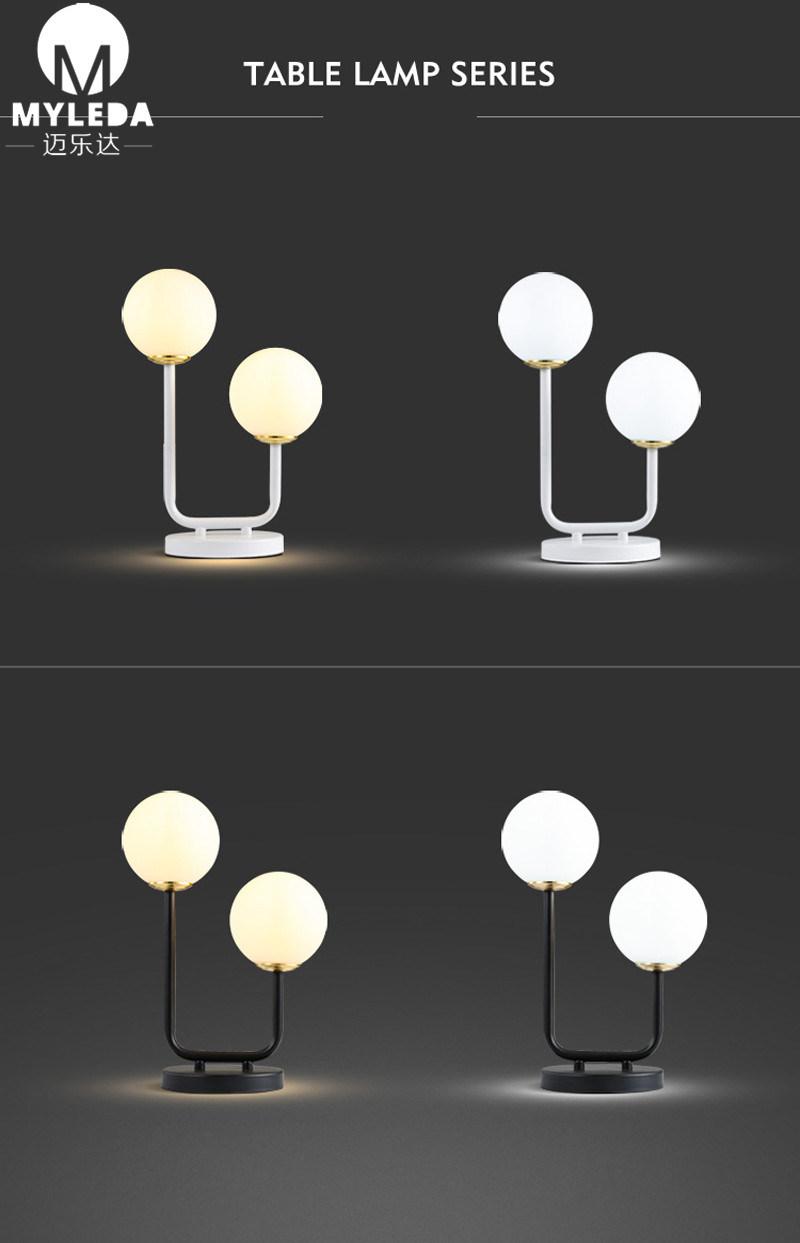 Hotel Decorative Bedroom Metal Bedside Modern Table Lamp