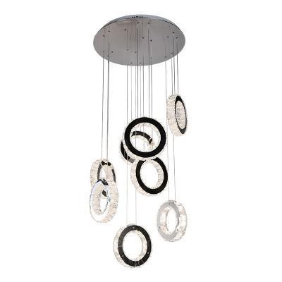 Crystal Chandelier Lamp for Home Lighting Hanging Restaurant Decoration