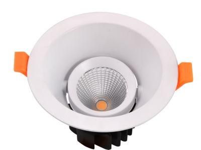 Hot Sale Adjustable COB Down Light Recessed LED Downlight (Wd-Dl-9090)
