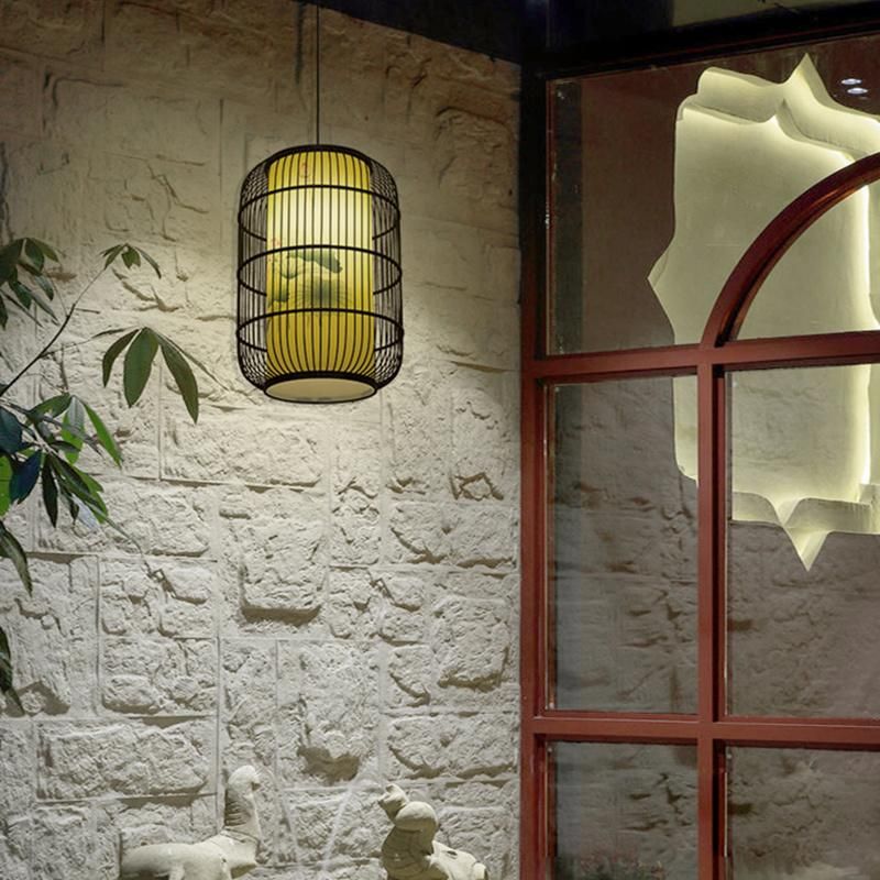Asian Style Lantern Design Chandelier Restaurant Kitchen Pendant Lamp Light