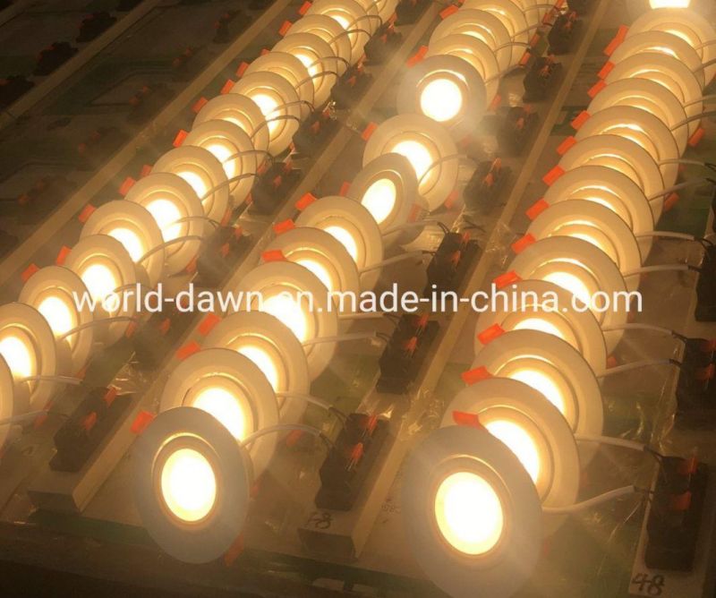 Factory Price High Lumen LED Spot Down Light CRI 80 Recessed Ceiling Panel Indoor Round Square LED Spotlight