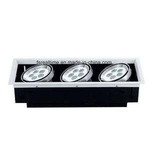 3 Units 5W LED Indoor Light Multiple Beam Angle LED Grille Light