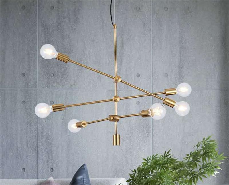 European Style Fashion Home Living Room LED Pendant Lamp Modern Chandelier