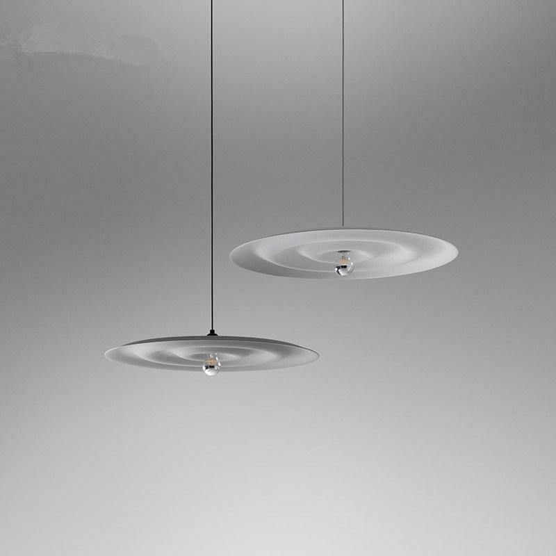 Nordic Round Pendant Light Modern Light Living Room Restaurant Villa Coffee Study Bedroom Pendant Light (WH-AP-155)