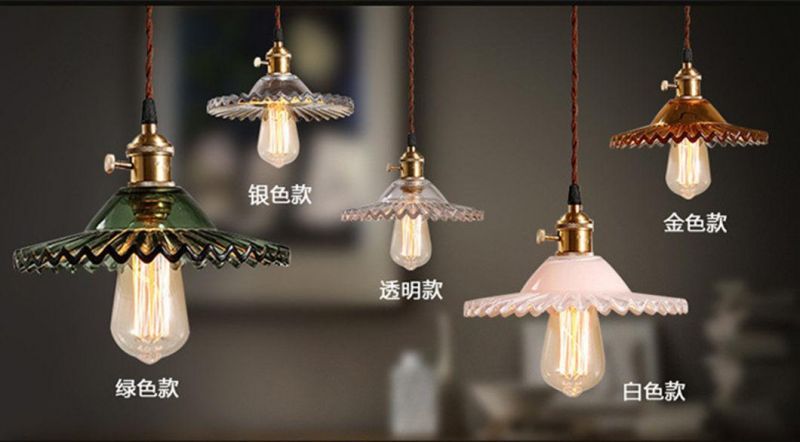 Indoor LED Modern Decor Glass Chandelier Pendant Lamp