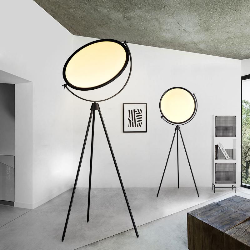 LED36W Italian Modern Minimalist Living Room and Sample Room Floor Lamp Nordic Designer Study Exhibition Hall Art Fall Floor Lamp