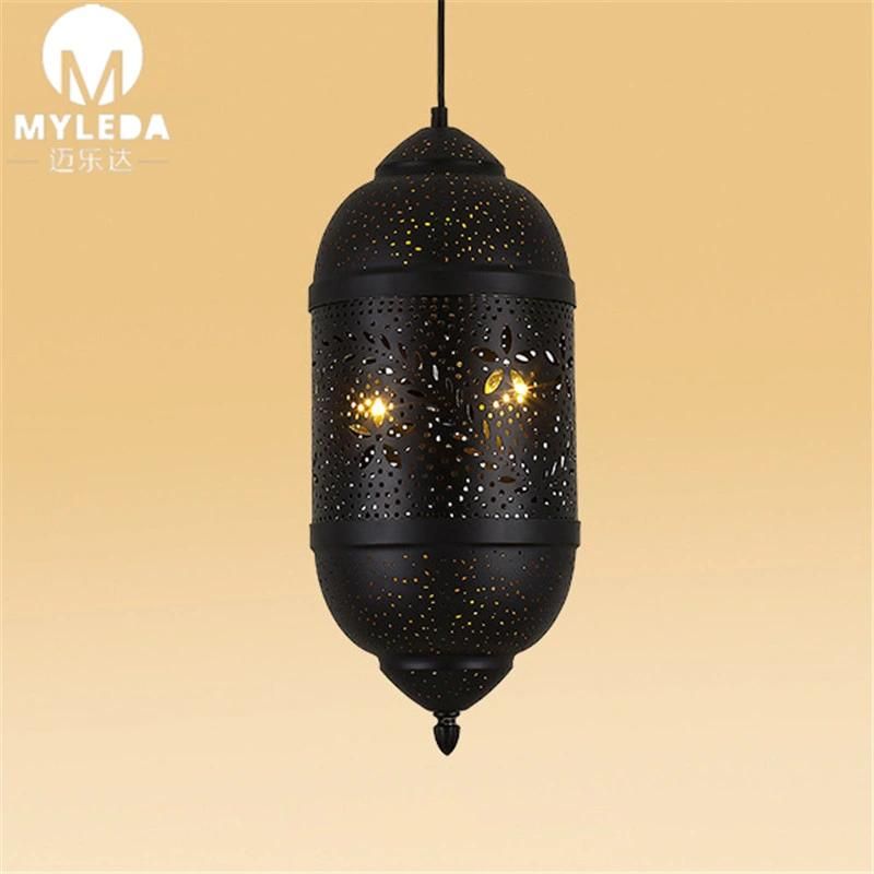 Moroccan Restaurant Vintage Wrought Iron Arabian Style Chandelier Pendant Lighting