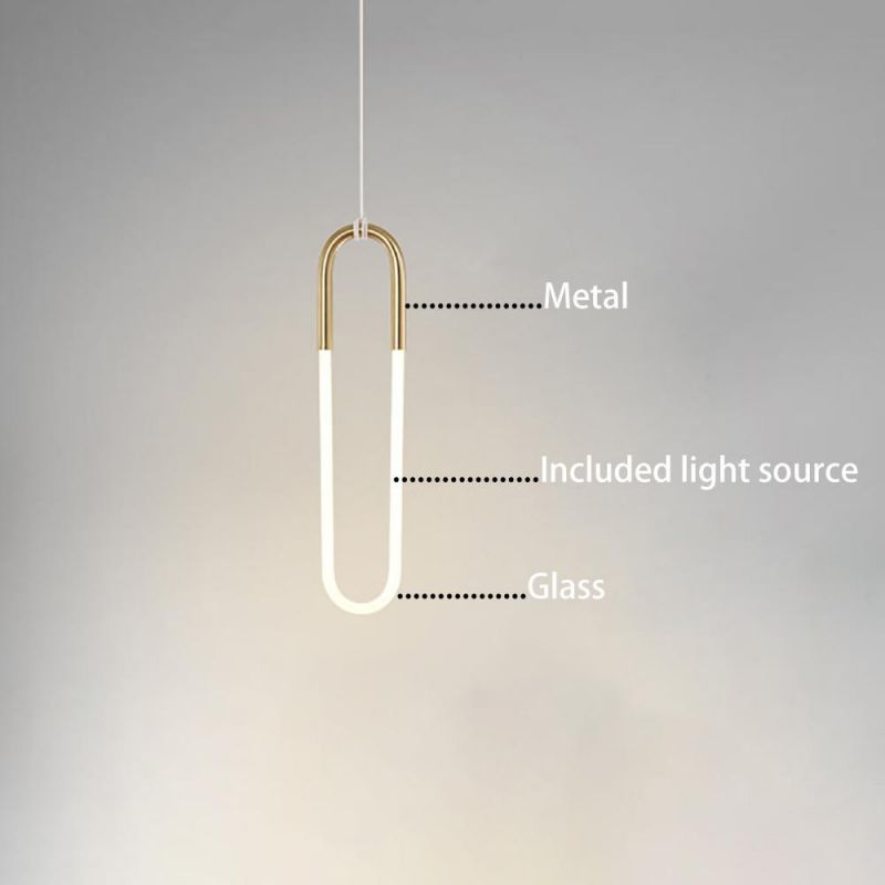 Modern Chandelier LED Pendant Lamp for Desk Decor
