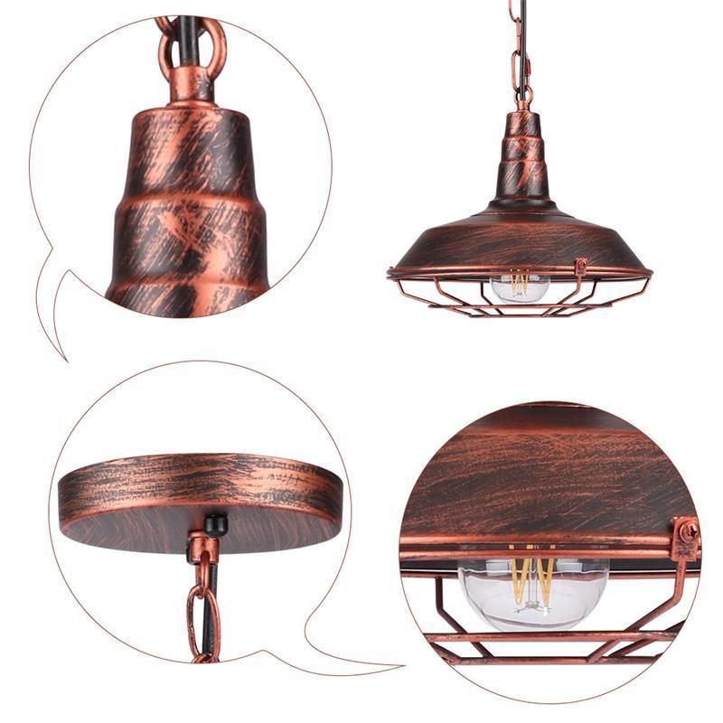 Nordic Modern Industrial Style Pendant Light Luxury Decorative Iron Chandelier