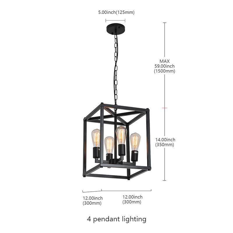 Modern Light Luxury Interior Designer Decoration Industrial LED Metal Lampshade Chandelier