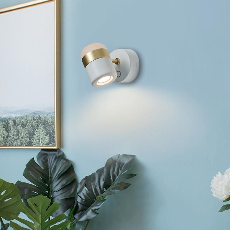 Mini Small Size Wall Lamp Bathroom Lamp Bedside Lamp Adjustable Angle