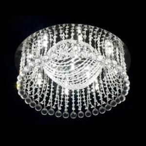Hotel Indoor Decoration Glass Drops Chandelier Ceiling Lamps 3345-16L