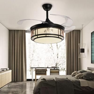 Dafangzhou 72W Lighting Ceiling Fan with Lights Luxury Fan Light Ceiling Fan with Blade Smart Music Player Fan with Lightingled Ceiling