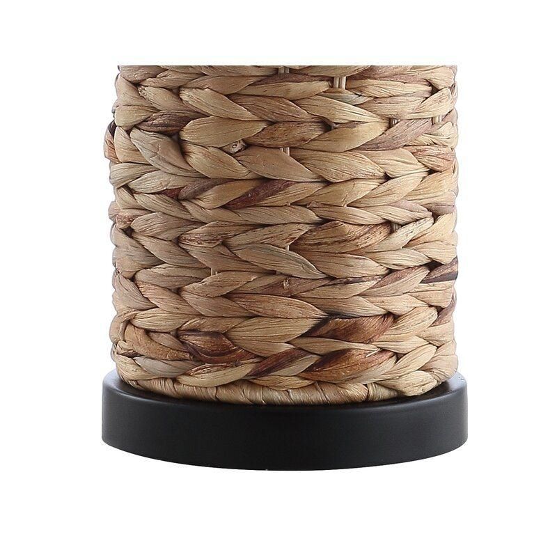 Home Decoration Lights Rattan Desk Table Lamp for Hotel Office Living Room