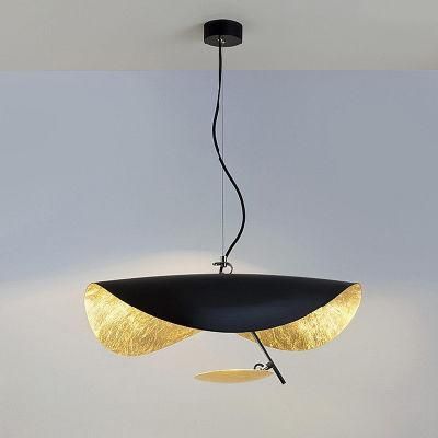 Postmodern Industrial Pendant Lamp Curved Surface LED Flying Light Decor Living Room Kitchen Pendant Light (WH-AP-239)