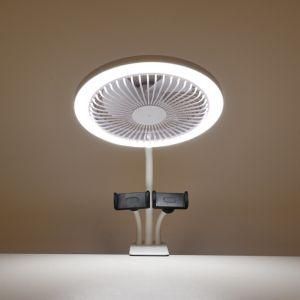 New Design LED Table Lamp with USB Reading LED Desk Lamp in Study USB Rechargeable Lamp with Fan
