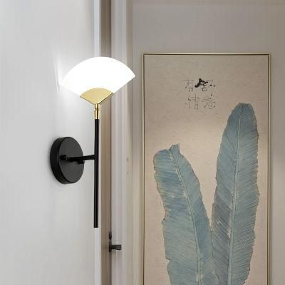 Nordic Wall Lamp LED Postmodern Light Luxury Corridor Aisle Lamp Living Room TV Cabinet Lighting Simple Modern Bedside Lamp