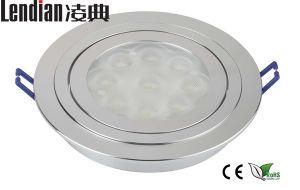 9W CE High Power LED Down Lighting D155mm Cut out (DT155-9-07)