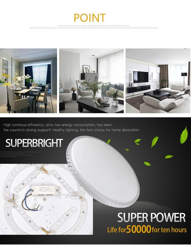 New Flush Sensor LED Ceiling Lamp Motion Control Ceiling Lights