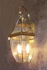 Pw-19033 Copper Wall Light with Glass Decorative