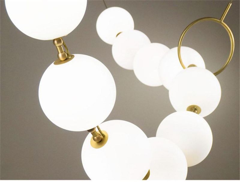 Modern DIY Hanging Design Shape Glass Globe Pendant Light