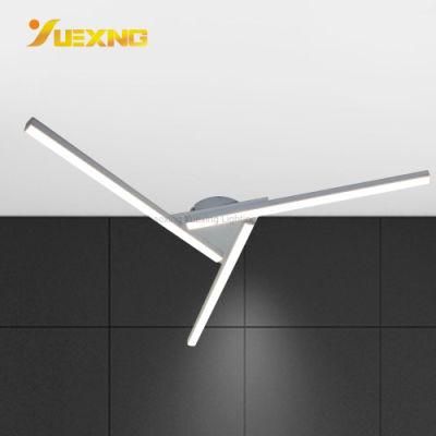 Home Decorative 3 Lights Ceiling Smart Luminaire LED Strip Bluetooth SMD Dimmable Lamp
