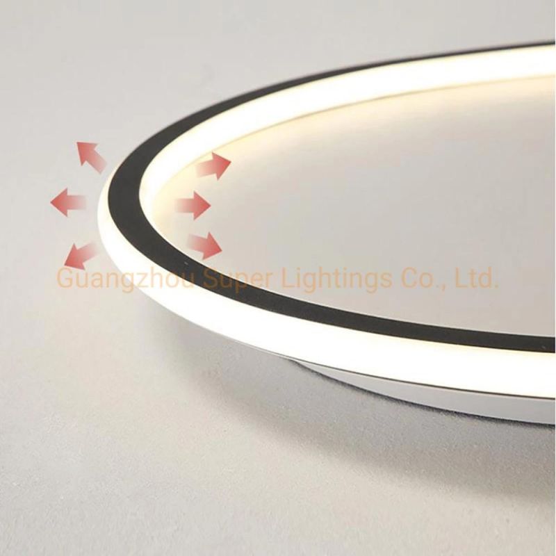 Contemporary LED Ring Ceiling Chandelier Light for Home